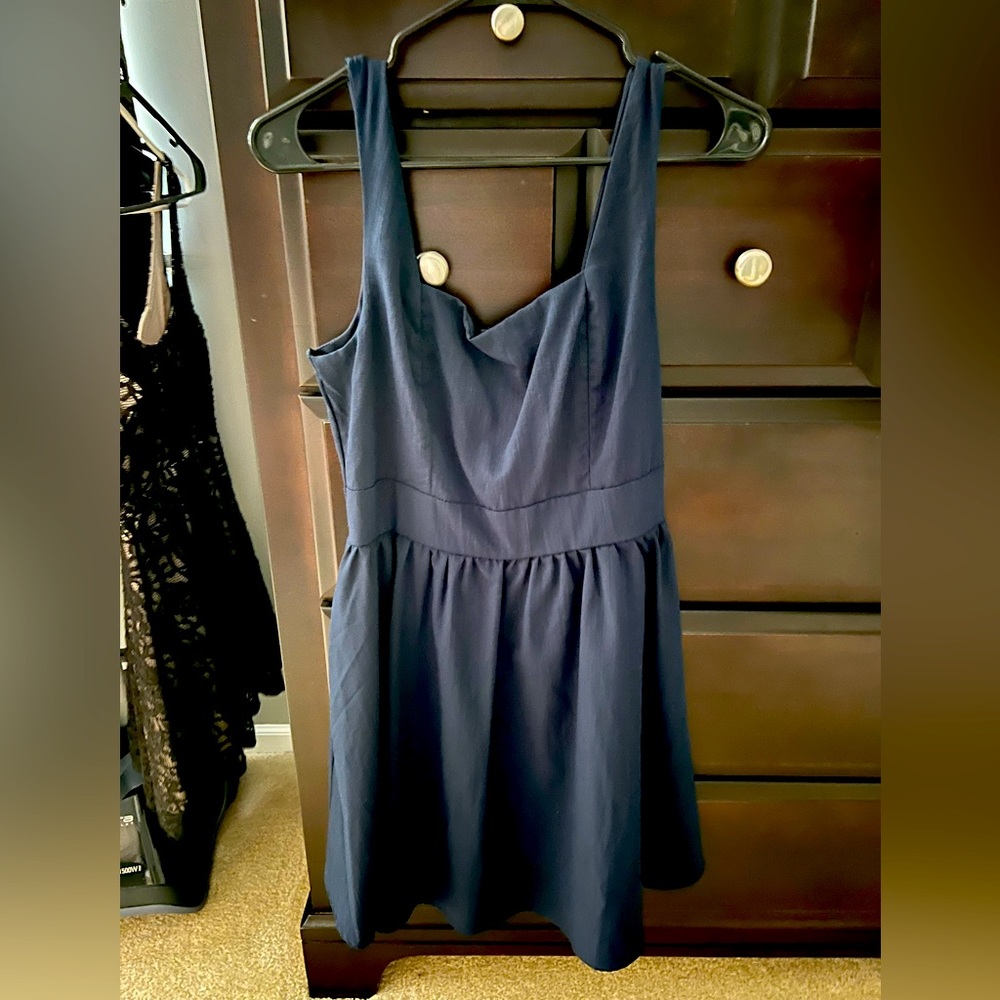 Navy Mini Dress